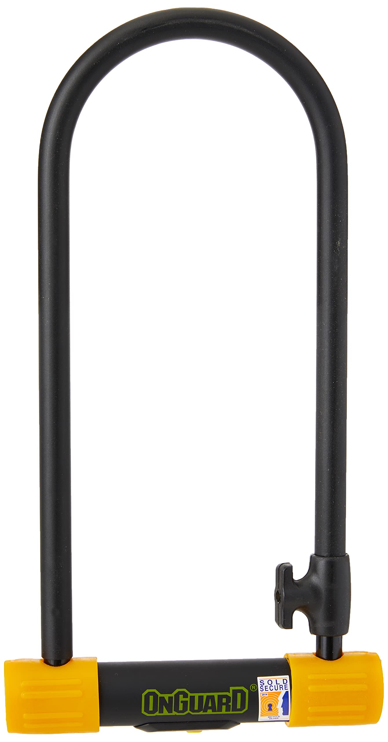 Onguard Bulldog 8009 LS D-Lock 292mm, 13mm Diameter Shackle, Silver Sold Secure Rated