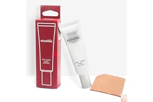 KEARING Fray Check for Fabric Fray Guard Fabric Glue, Washable Fray Stop for Clothing and Edge Sealing, Non-Toxic, 0.85oz/25m