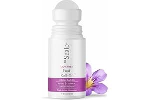 BEScalp 20% Urea Foot Cream Roll On | With Salicylic Acid & Lactic Acid | Softens Dry, Rough & Cracked Heels | Intensive Mois
