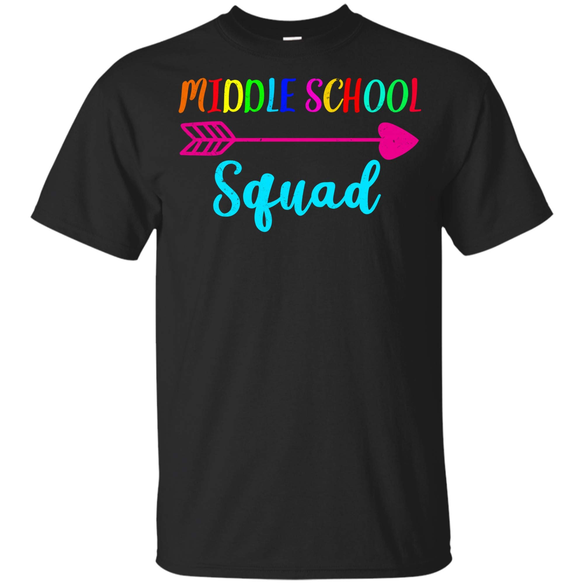 Middle School Squad T Shirt Gifts For Back To School First Day Of