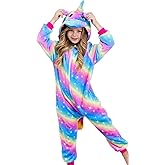 CHETOSHO Girls Unicorn Onesie Hooded Animal Costume for Girls