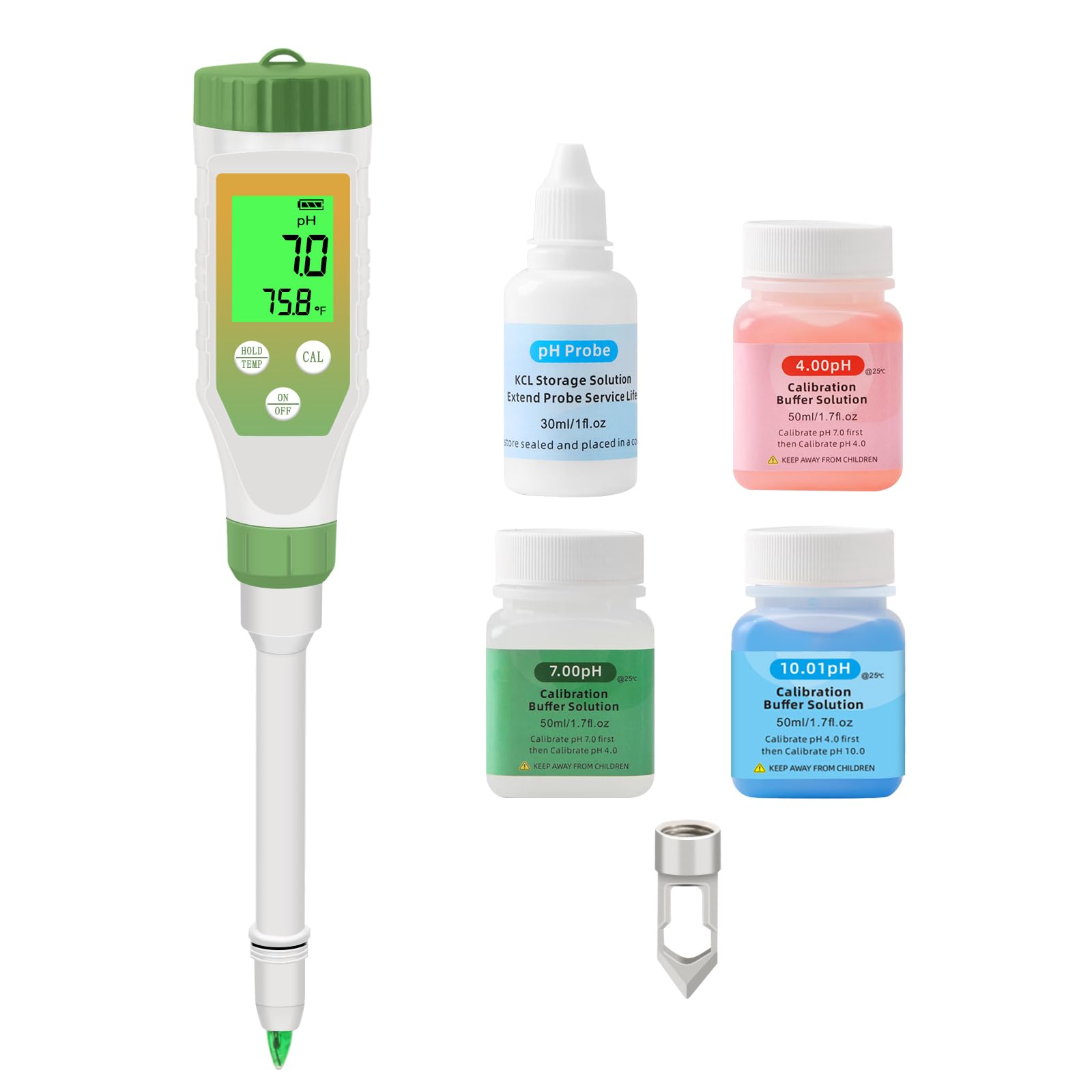 Yewhick pH Meter for Food, Digital pH Tester with