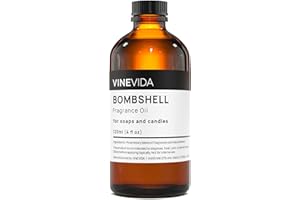 VINEVIDA [4oz] (Our Version of) Bombshell by Victoria Secret Fragrance Oil for Soap Making Scents for Candle Making, Perfume Oils, Bath Bombs, Car Freshies, Linen Spray Lotion, Laundry Dryer Balls