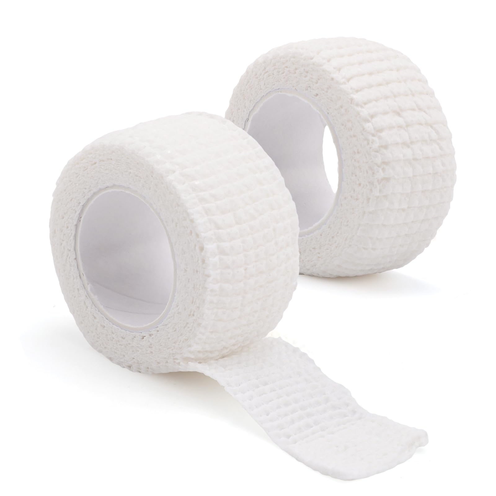 Photo 1 of 2 Rolls Golf Finger Tape for Protection, 1 Inch x 4.4 Yards All Weather Non-Sticky Sports Tape Waterproof Golfers Hand Wrap for Fingers1058293009