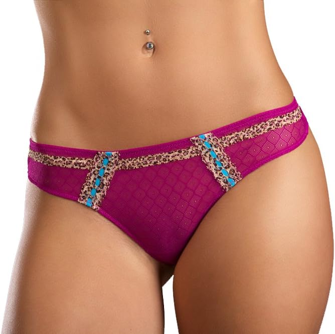 Jezebel Tease Low Rise Hip G-String Panty Style 52672 - Passion Fruit, L