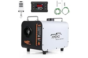 AMEHO 8KW Diesel Heater, 12V/24V/110V All in One Portable Parking Heater for RV Trailer Truck Camper, Diesel Car Heaters with