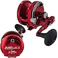 Avet 2-Speed H5.4:1,L2.4:1 Wide Lever Drag Reel, Silver