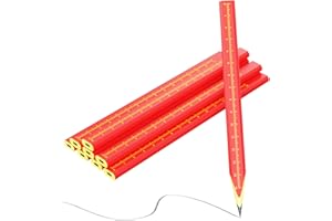 KR. LIF 8 PCS Carpenter Pencils Construction Pencil, Carpenter Marking Pencil for Woodworking Concrete Scriber Marking Tool
