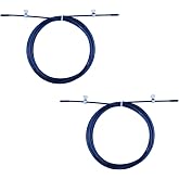 Replacement Cable Cord for Speed Jump Rope, 10FT Stainless Steel Cable Wire,Wire Replacement Jump Rope Speed Cable Accessory for Fast Speed Jump Ropes