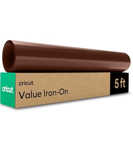 Vinyle Thermocollant Cricut – Couleur Orange – 30,5 Cm X 1,5 M – Pour Machines De Découpe – Idéal T-shirt, Sac, Veste – Résiste à Plus De 25 Lavages