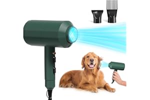 PEHUM Dog Cat Hair Dryer,Professinal Double Force Grooming Blower Dryer for Medium/Small Pets,IEC & UL Certificated
