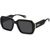 Polaroid Unisex Rectangularsunglasses Rectangular Sunglasses