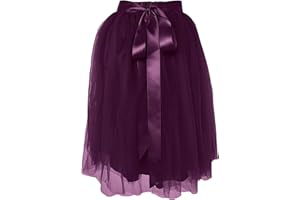 Dancina Girls Knee Length Tutu Layered Tulle Skirt Ages 2-13