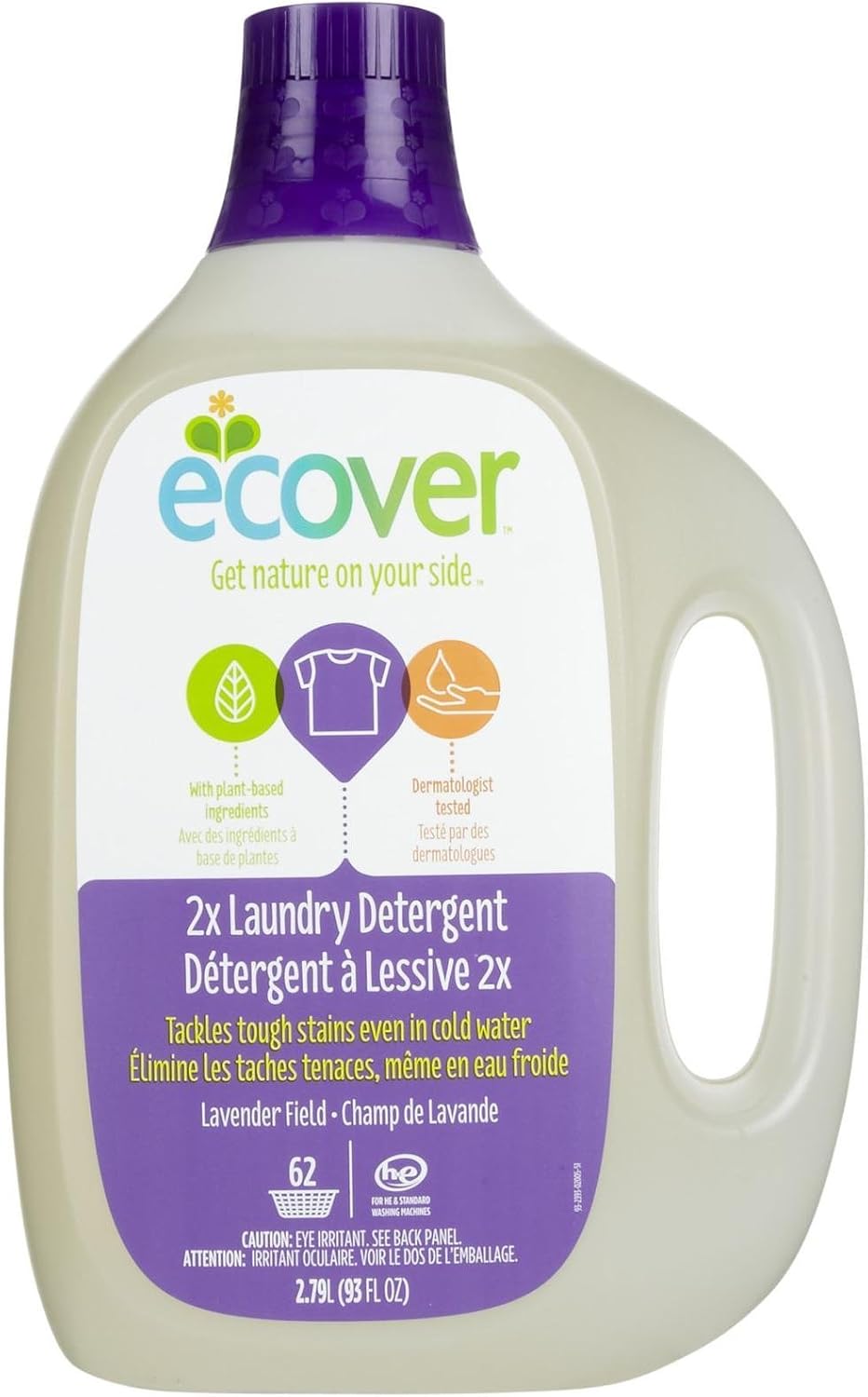ECOVER Laundry Detergentlavender Field, 2.75 L Amazon.ca Health