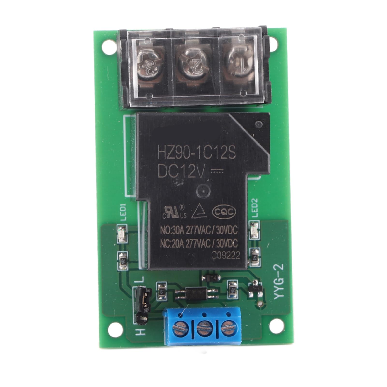 12V DC 30A High Power Optocoupler Isolation Trigger Relay Module One Way for Electrical Control Switching Applications