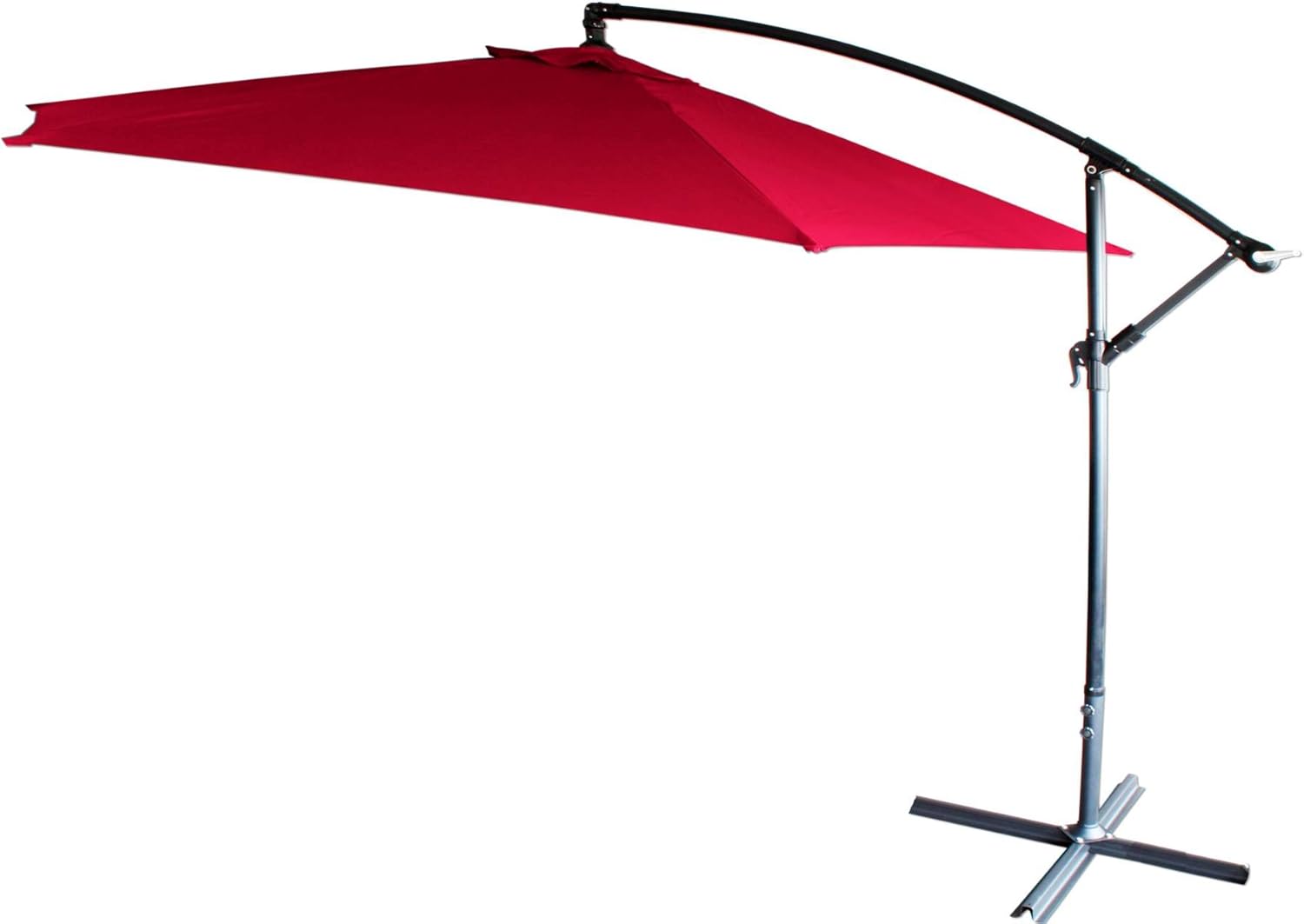 Amazon.de: Posten Börse Kurbel Ampelschirm Sonnenschirm 3m Ø mit