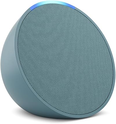 Echo Pop Newest Gen Midnight Teal with Alexa Early Access Wi Fi Bluetooth