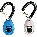 Dog Training Clicker with Wrist Strap - OYEFLY Durable Lightweight Easy to Use, Pet Training Clicker for Cats Puppy Birds Hor
