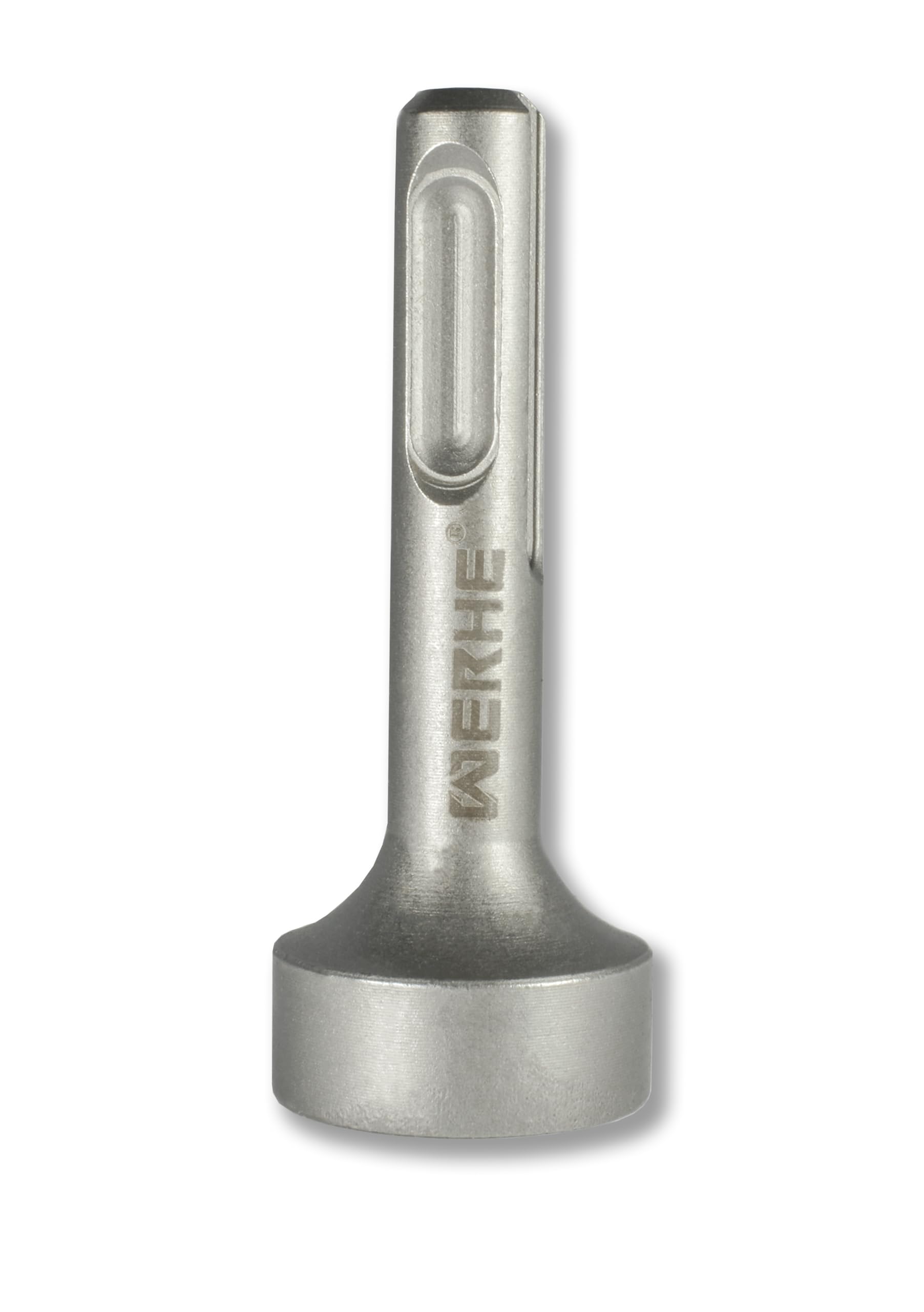 WERHE SDS Plus Ground Rod Driver 16,5 mm Inner Diameter – Robust Chrome Vanadium Steel for Ground Rods – Compatible with SDS-Plus Drills – Precise Installation