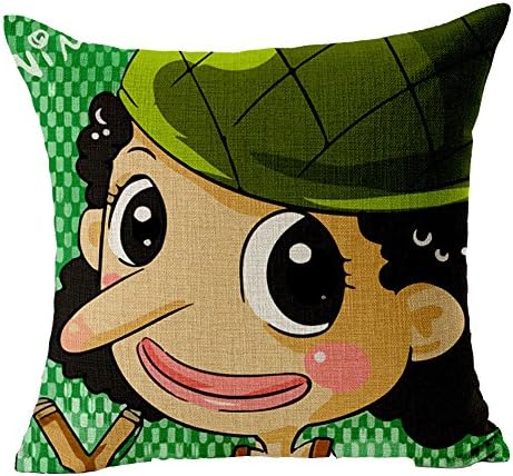 Hflove Creative Japanese Animation Cartoon One Piece Luffy Cotton Pillow (pattern 1)