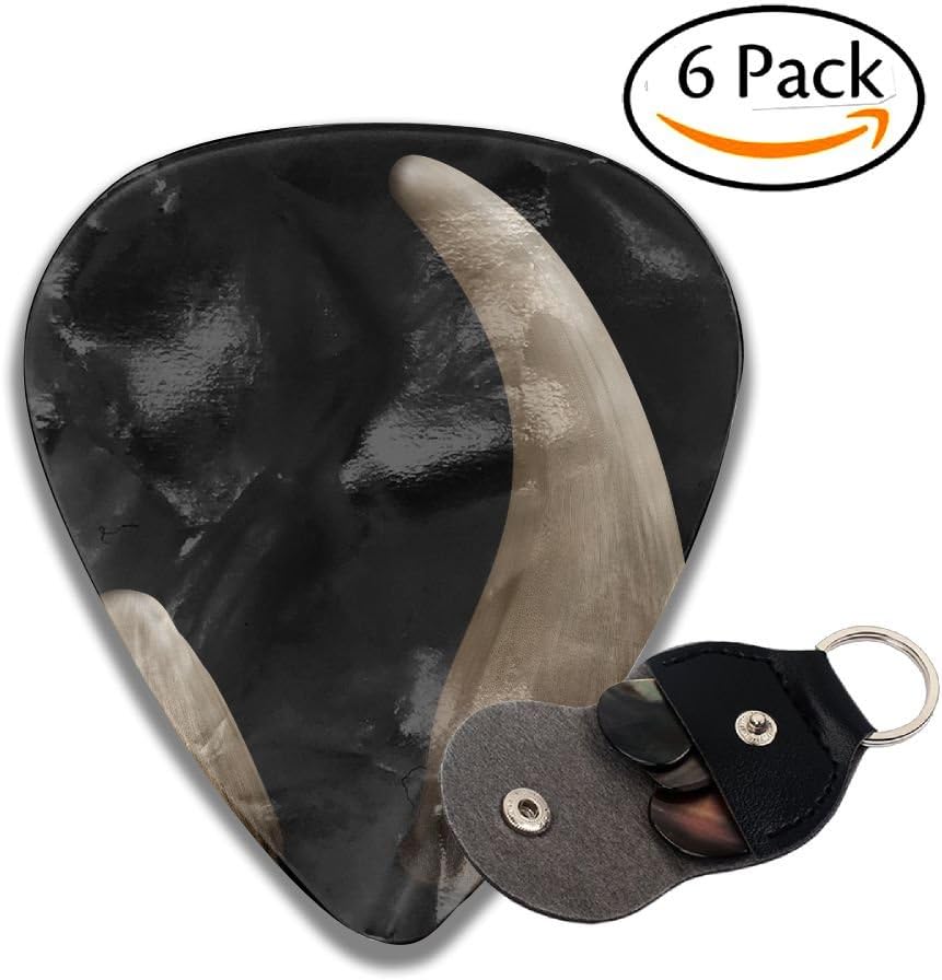 Grghtrghlsd Rhinoceros Horn Classic Guitar Picks For Electric/acoustic Guitar,and Bass