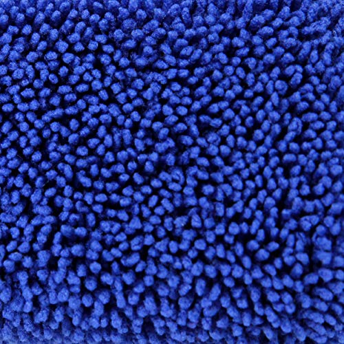 Viking Car Care 534001 Premium Metal Free Wheel and Rim Brush - 2 Inches x 14.3 Inches, Blue and Grey - Thumbnail 5