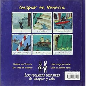 Gaspar en Venecia (Peque~nos Desastres de Gaspar y Lola) (Spanish Edition)
