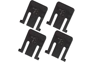 Crovakeu 4PCS Ergonomic Tilt Feet Stand Replacement for Mechanical Keyboard, Adjustable Height Keyboard Feet Accessories for 