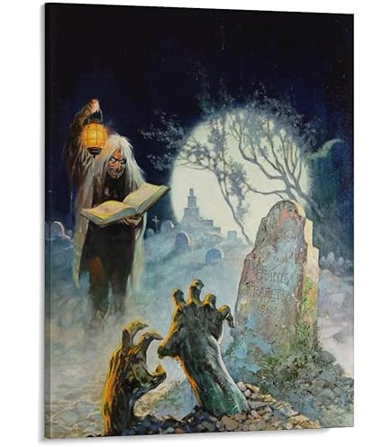 Amazon.com: Frank Frazetta Ghoul Queen Wall Art Prints Poster