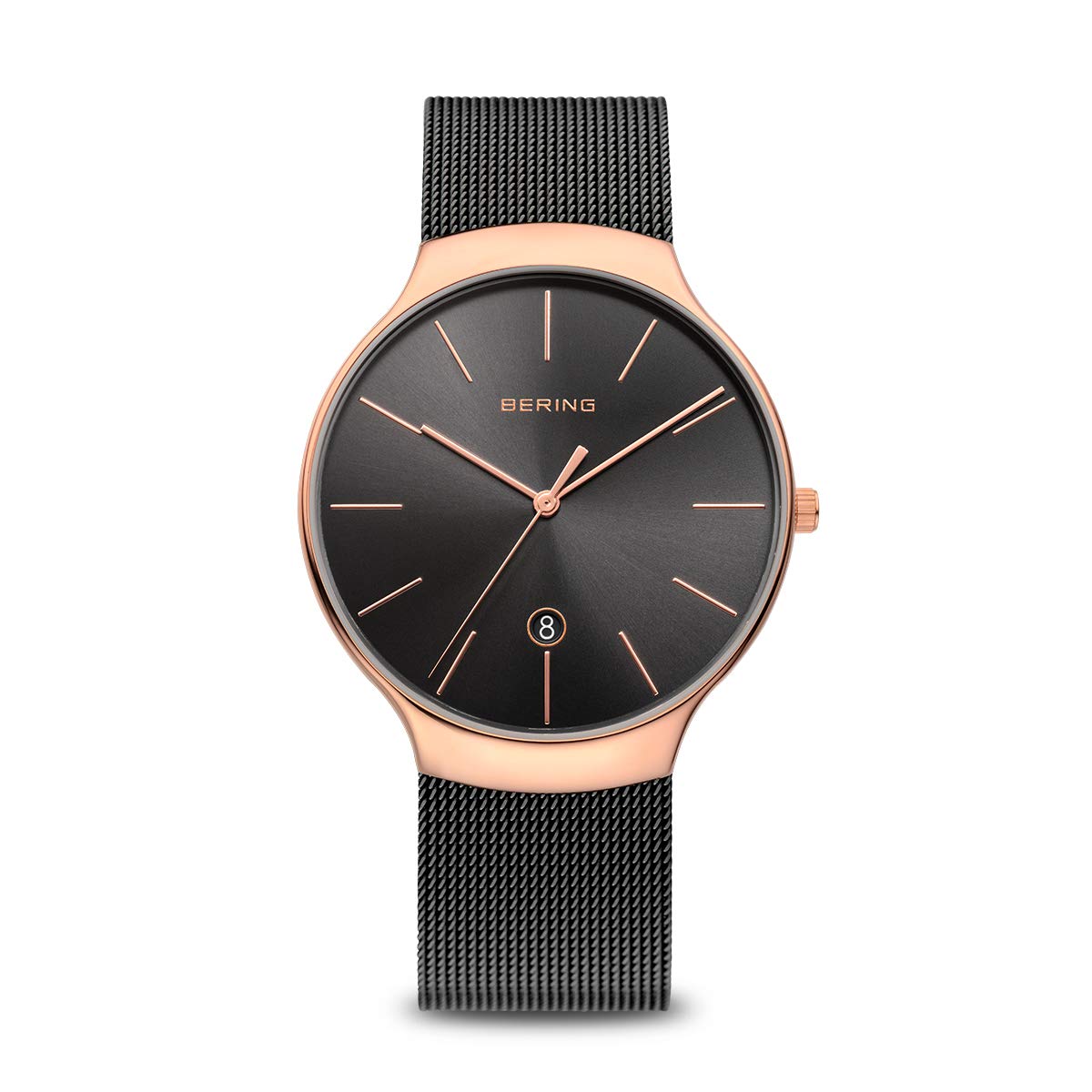 BERING Unisex Analog Quartz Classic Collection Watch with stainless steel Strap and Sapphire Crystal 13338-262 โ image 1