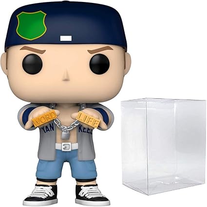john cena pop vinyl clear