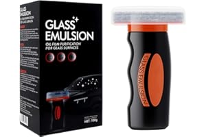 Glass Cleaner & Oil Film Remover for Car Windshield - Windshield Cleaning Solution for Improved Clarity & Safe Driving, Anti-