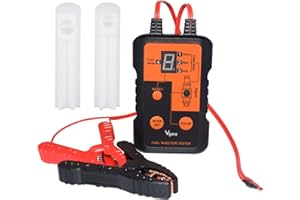 QI XIN Upgraded Fuel Injector Tester and Adapter for Diagnosis and Cleaning of Injectors DIY Cleaning Tool Kit (Injector Tester + Adapter)