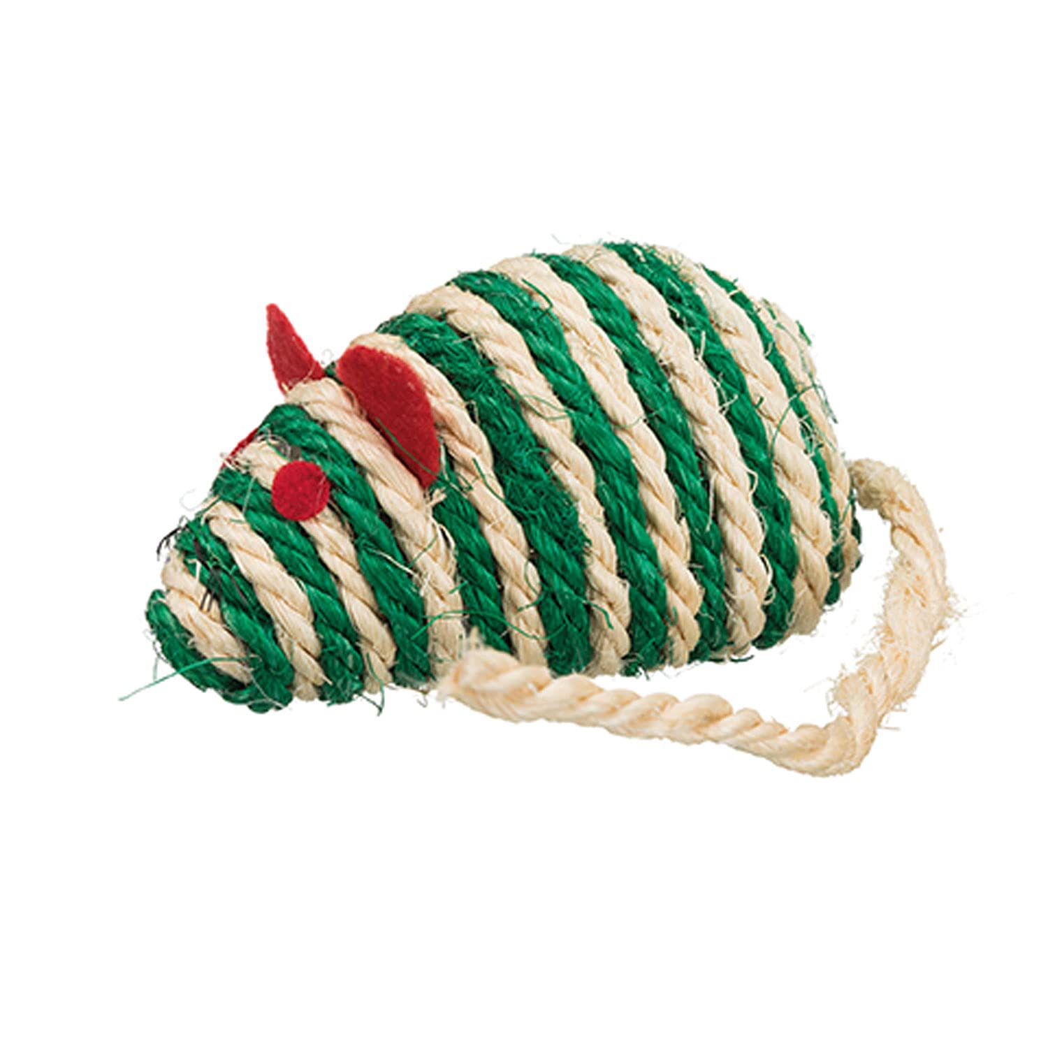 Trixie Sisal Mouse, 10 centimetre