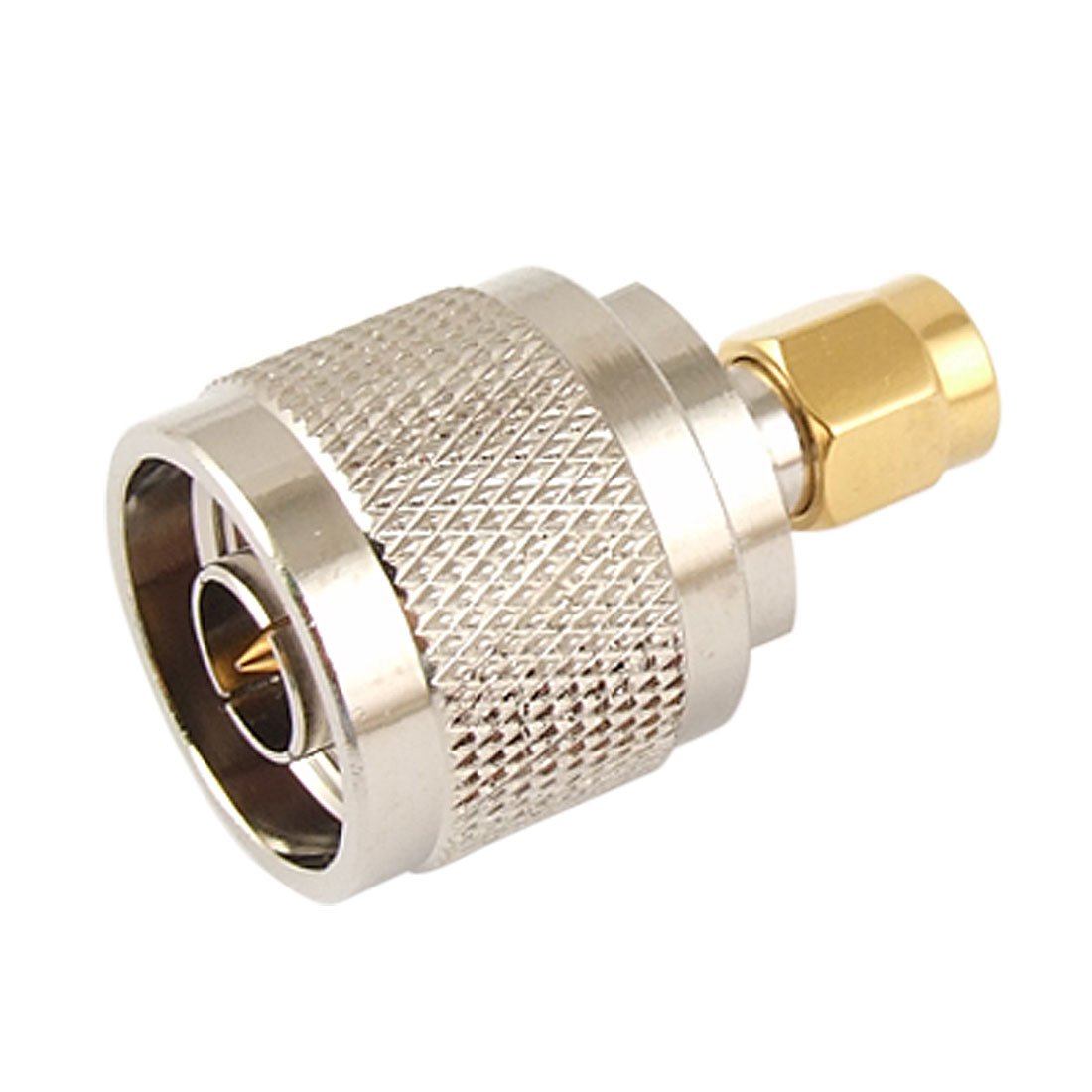 sourcing map N Type male Connector to SMA Male Connector Straight Adapter Connector