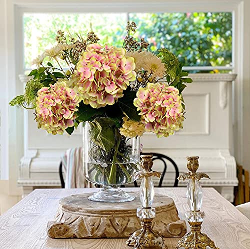 Fake Hydrangeas Real Touch Hydrangea Flowers 24.8