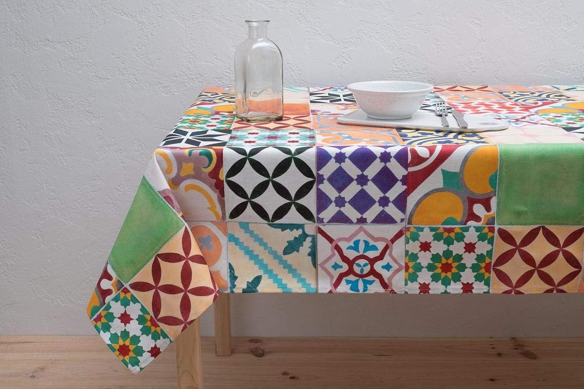 BOHEME Stain Resistant Tablecloth Lighthouse 140 x 240 cm Amazon.co.uk
