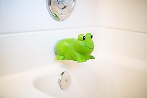 S.C. PRODUCTS, INC. Ultra Soft Faucet Guard | Baby Bath Spout Cover | Foam Tub Faucet Cover | Frog