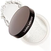Laura Mercier Secret Brightening Under-Eye Loose Setting Powder, Peach + Pink Pigments to Brighten the Under Eye, Color Correct Discoloration, Sets & Extends Concealer, 6 Shades for All Skin Tones