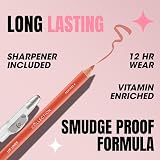 Collection Cosmetics Long-Lasting Lip Liner Pencil with Sharpener Peaches view 5