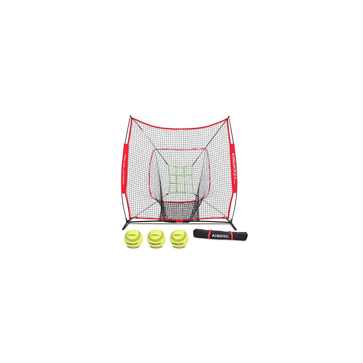 Rukket 7x7 Baseball & Softball Net, Practice Hitting, Pitching, Batting
