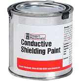 StewMac Conductive Guitar Shielding Paint, 1/2 Pint, Water-Based Brush-On | Blocks Hum, Noise and Radio Interference, Cavity Shielding for Electric Guitar and Bass Pickup and Control Cavities