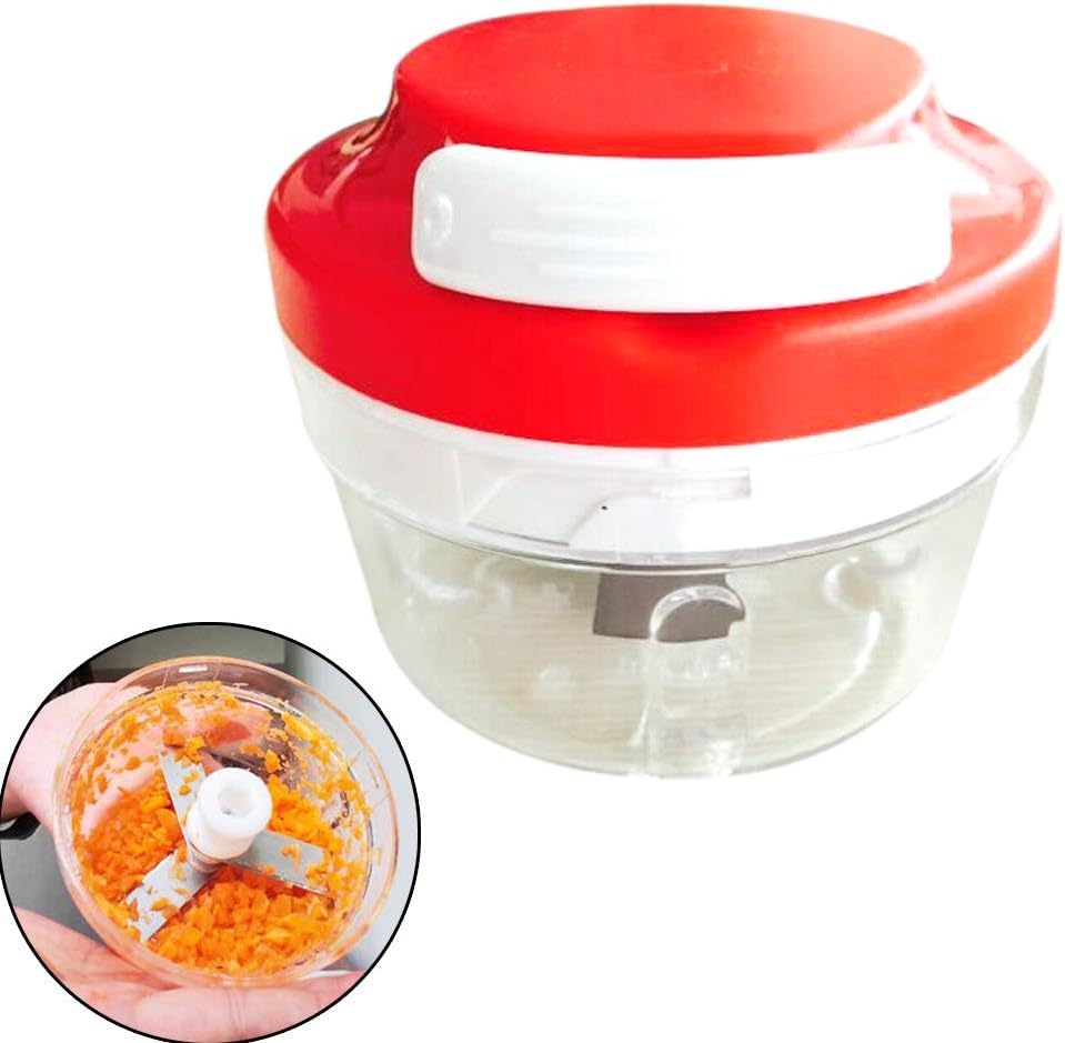 On Sale Newest High Speedy Chopper Garlic Cutter Vegetable Fruit Twist Shredder Manual Meat Grinder