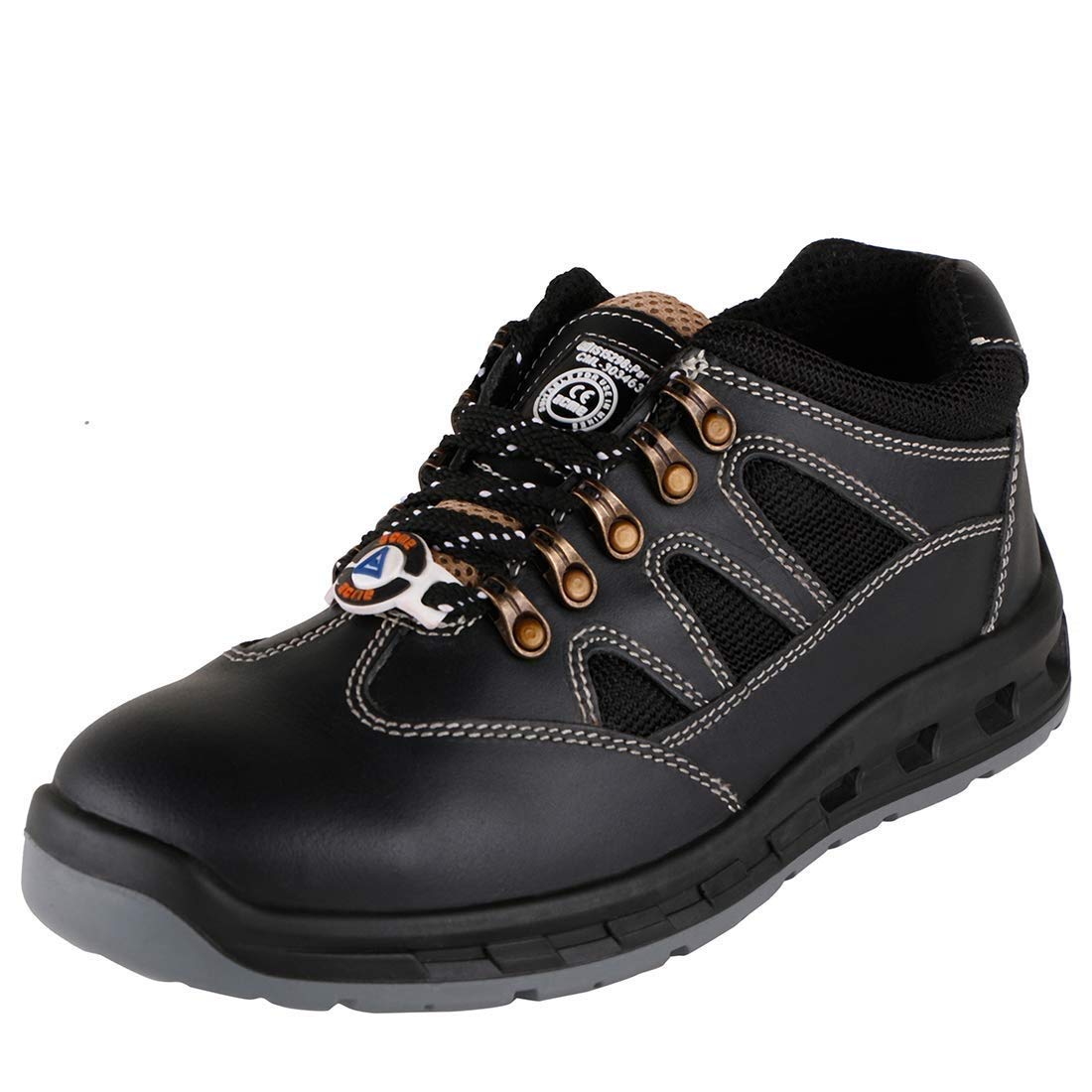ACME Blitz Leather Safety Shoes Black (Size BLITZ44) Amazon.in Industrial & Scientific