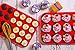 Riki's Kingdom Silicone Cupcakes/Muffin pan Bakeware Set, 16-Piece, Baking Mat/12-Cup Pan/24-Cup Pan/12 Single Cups/Whisk, Non-Toxic, Resists Stain/Odor, Dishwasher/Oven/Freezer/Microwave Safe