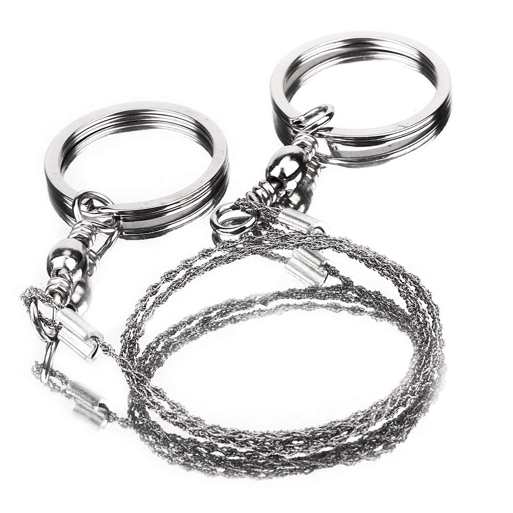 Hornless Wire Saws, 75cm Stainless Steel Portable Angle Saw Cows Use Outdoor Camping Wire Saw for Cattle and Sheep Horns