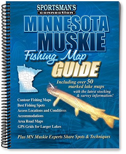 Minnesota Muskie Fishing Map Guide (Sportsman's Connection)