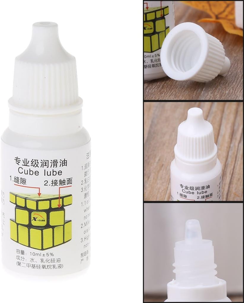 Shaoge Best Silicone Lubricants Cube lubricating Oil 10ML Cubo Magic Maru Cube Oil