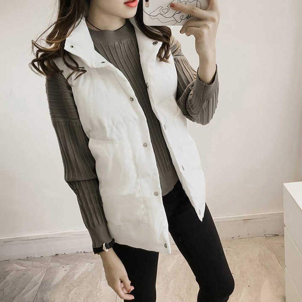 childplaymate korean women winter vest waistcoat casual warm sleeveless jacket coat tops