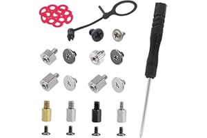 Akuoly M.2 SSD Screw Set PC Motherboard Screws Spacers for Asus Gigabyte ASRock Msi Motherboards, 21pcs